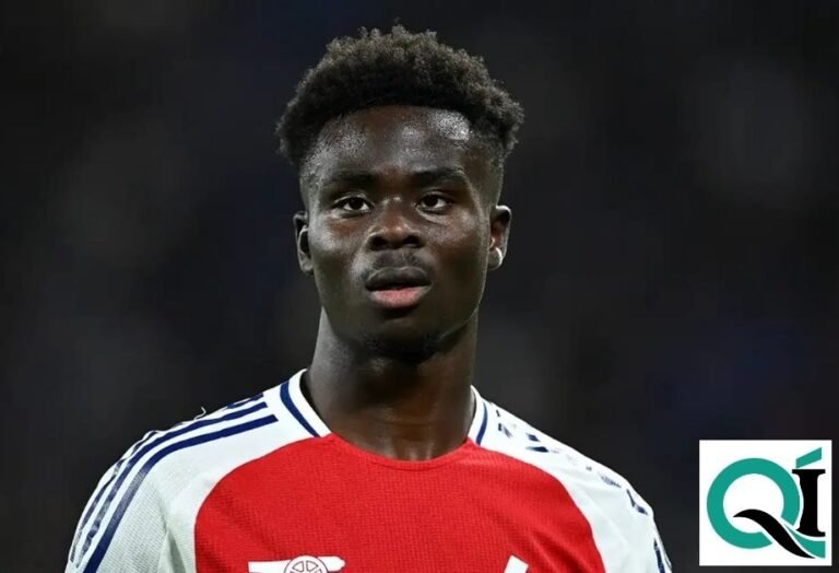 Bukayo Saka : âge, taille, fiancée, famille et contrat avec Arsenal